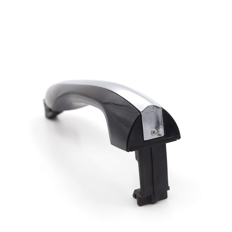 8Pcs Front Rear Exterior Outer Door Handle Chrome Black 1Set