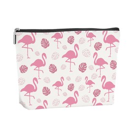 Flamingo Gifts, Pink Flamingo Noun Makeup Bag Cosmetic Bag Funny Flamingo Party Favors, Flamingo Stuff for Women Grandma Aunt Flamingo Lovers Christmas Birthday Friendship Gifts Summer Beach Bag
