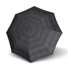 Knirps Smart & Casual Line Minimatic Light Black Check