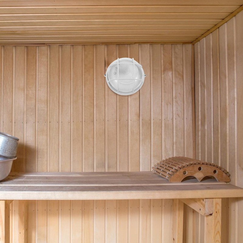 MERRYHAPY 1pc Sauna Lighting Anti-high Bulkhead Light LED Wall Lamp