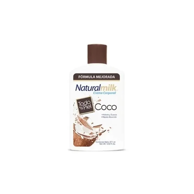 Crema Corporal Humectante 371ml Naturalmilk Pack Con 3