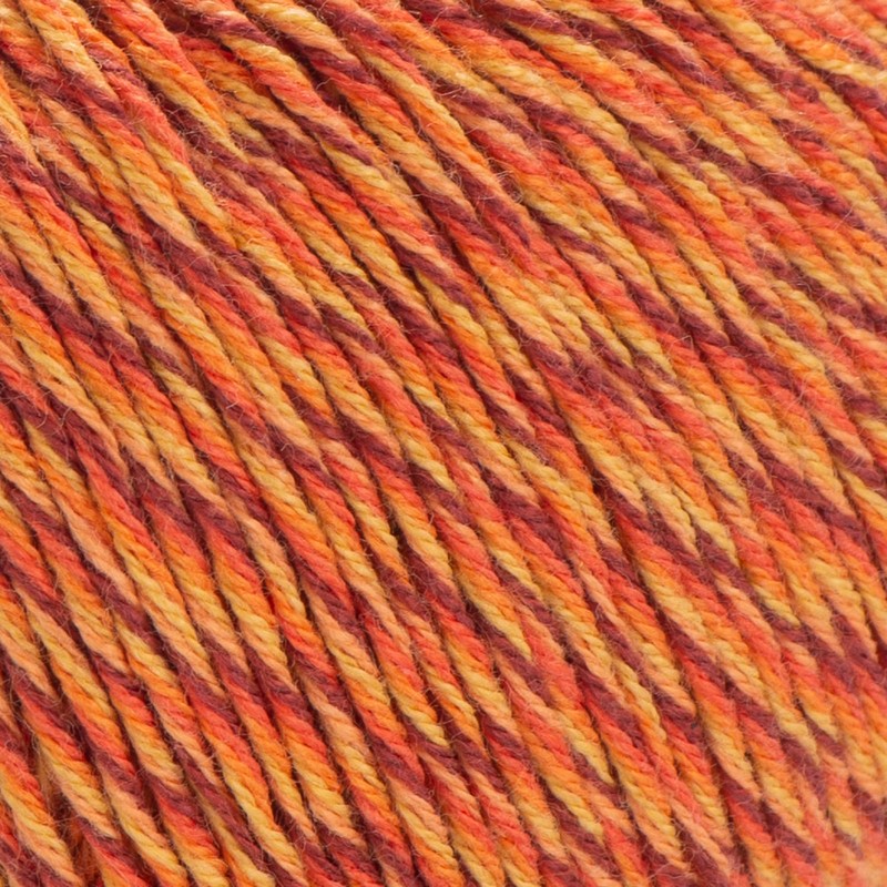 YarnArt - Hilo multicolor de algodón para bebé, 50% algodón,