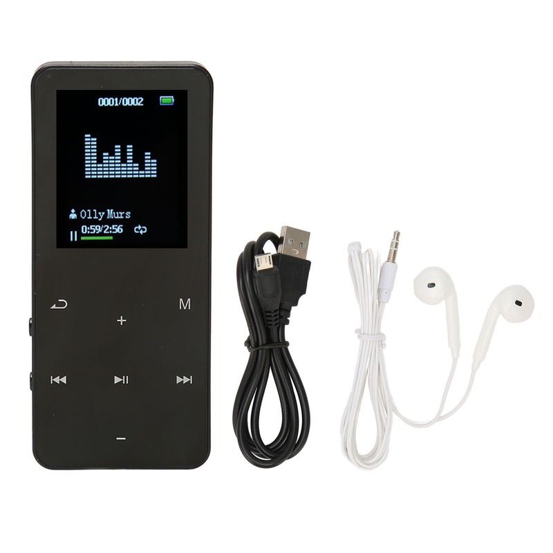 MP3 Player 8G Bluetooth 4.2 1.8 Inch Screen Noise Reduction