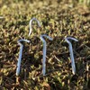 Tent Pegs, 12Pack 7Inch Tent Stakes Heavy-Duty Aluminum Tent Pegs