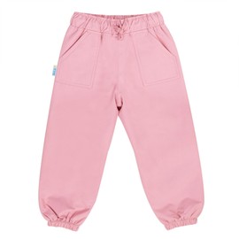 Jan & Jul Waterproof Rain Pants for Toddler Girls (Dusty Pink, 4 Years)