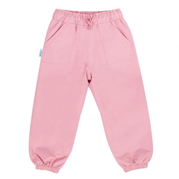 Jan & Jul Waterproof Rain Pants for Toddler Girls (Dusty