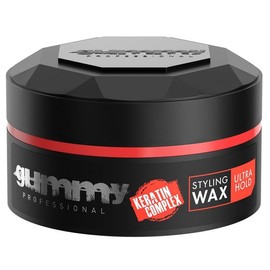 Gummy Hair Styling Gel Wax Ultra Hold, Red, 150ml | Strong Hold Hair Gel for Styling, Sculpting & Shaping Hair with Long-Lasting Control
