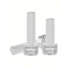 PC(Polycarbonate) Plastic Transparent Metric Hex Socket Head Cap Screws with