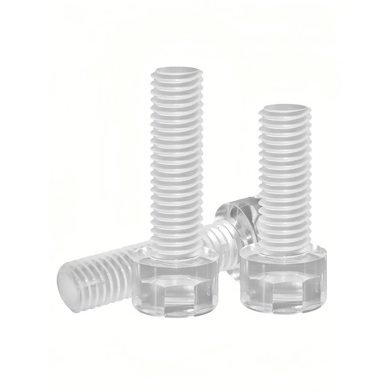 PC(Polycarbonate) Plastic Transparent Metric Hex Socket Head Cap Screws with