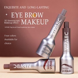 Upgraded Liquid Eyebrow Pen, Brow-Fection Angled Brush Eyebrow Pencil, Natural Long-Lasting Hair-Like Defined Brows Microblading Eyebrow Pencil，Natural Shaping Outlining Filling Eyebrow Makeup（02）