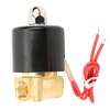 G1/4in Brass Valve Water Pressure Mechanical Normal Closed Direct Acting