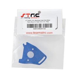 CNC MACHINED HEAT SINK MOTOR PLATE (BLUE) FOR SLASH 4X4 LCG ST7490B