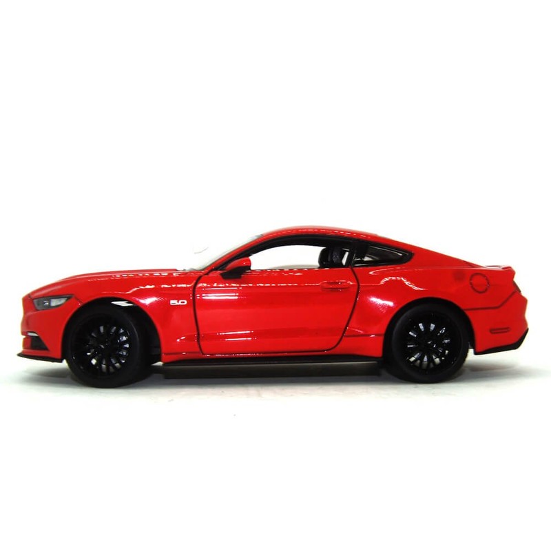Welly Ford Mustang GT, rot 2015 Maßstab 1:24 - Metall