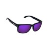 Alphax Plasma Purple Mirrored Polarized Replacement Lenses for Oakley Holbrook