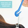 7 Hair Scrunchie Tools, 2 Hair Removers, Braiding Tools, Hair