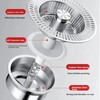 NSRHMJ Sink Drain Strainer, Kitchen Stainless Steel Sink Stopper with