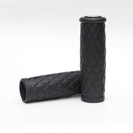 Diamond Grip Black For Harley 1 Inch Nice Motorcycle ..
