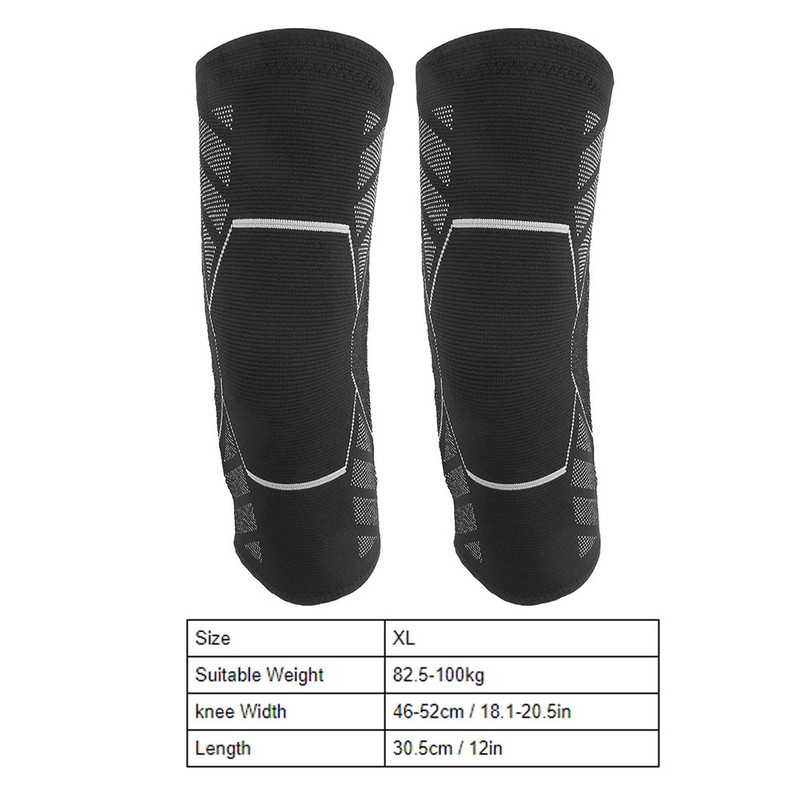 1 Pair Sports Knee Protector WearResistant Breathable Nylon Outdoor Knee