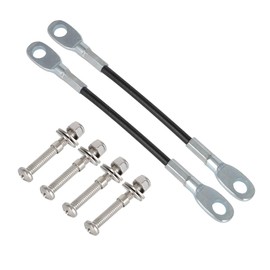 WIKIBB Marine Boat Seat Cables B101-00 Compatible with All Millennium B-100 Marine Boat Seat Replace Arm Rest Straps 7'' 2PCS Arm Rest Straps Replacement