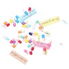 370Pcs Message Capsules Deliver Message Cute Patterns Cute Love Capsules