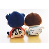 T'S Factory Crayon Shin-chan Backpack Pouch White Blue KS-5544217SI