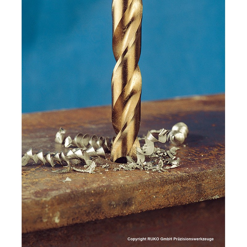 Ruko Terrax HSS-CO5 Spiral Drill Bits 6.5 mm Pack of