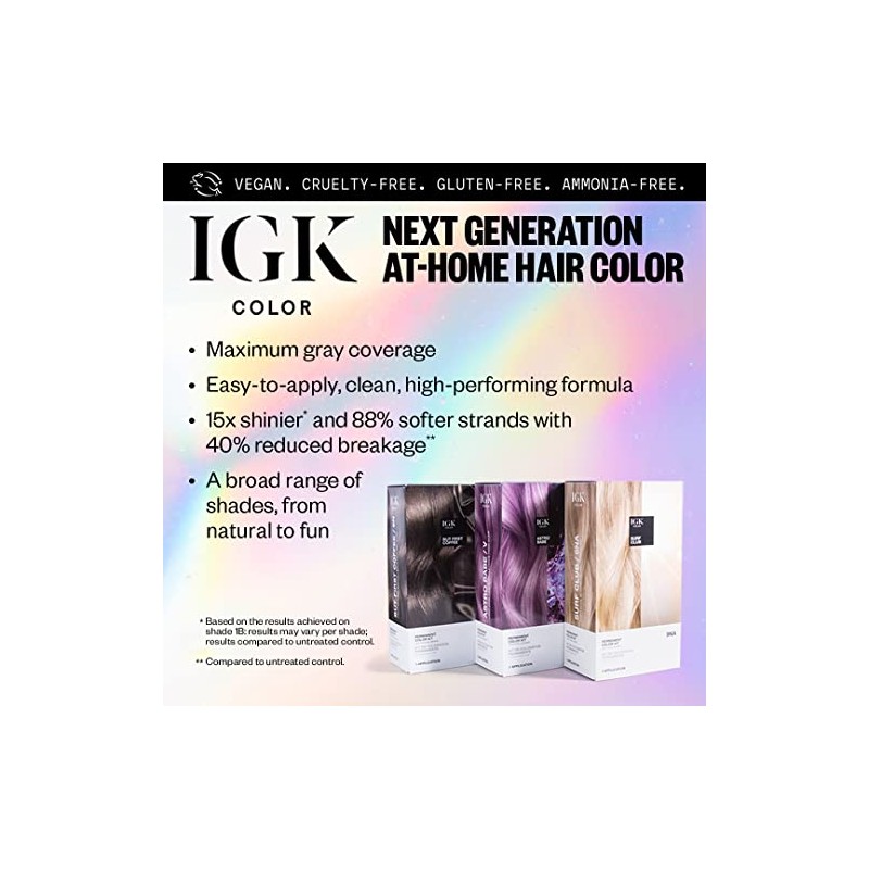 IGK Permanent Color Kit ASTRO BABE, 4.57 fl. oz.