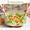 Domensi 2 Pcs Extra Large Glass Salad Bowl Set 125