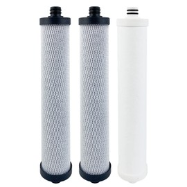 Replacement Filter Set 41400008/41400009 Compatible for Hydrotech Reverse Osmosis System, without membrane