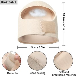 Bohrma Plantarfasziitis Ferse Protektoren, Gel Fersenschalen Damen und Herren, Fersensporn Einlagen, Schmerzlinderung, Einlegesohlen Gel für Achillessehnenentzündung Trockene Rissige Fersenstützkissen