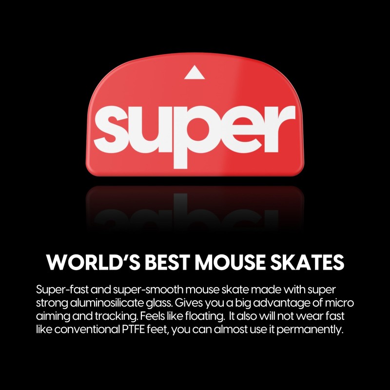 Superglide2(Type C) Mouse Sole for Logicool GPROX Superlight Mouse Feet