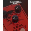 STRICH ZEAL BLAST Boost Guitar Pedal, Enhance Your Guitar Bass