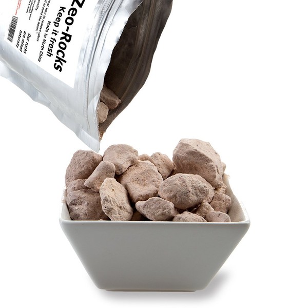 Rechargeable Zeolite Rocks (1lb)- Odour Eliminator That Is 1500 More Times Effective Than Activated Charcoal. Removes Smells Around The Home; Including Pets, Cooking, Bins & Smoking Areas.