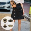 12 Sets 15mm Metal Snap Buttons Kit,Press Studs for Clothing,Press