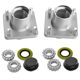 Drive-up EZGO TXT Front Hubs, Golf Cart Front Wheel Hub with Wheel Bearings Assembly Fits EZGO TXT Medalist 2001-2013 Gas and Electric Golf Carts, 70895G01