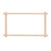 Cross Stitch Frame Rectangular Removable Wood Needlework Stretcher Frame Quilting