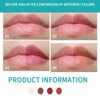 WenFeng Lip Tint Hydrating,Lightweight & Creamy Tinted Lip Balm,4 Pcs