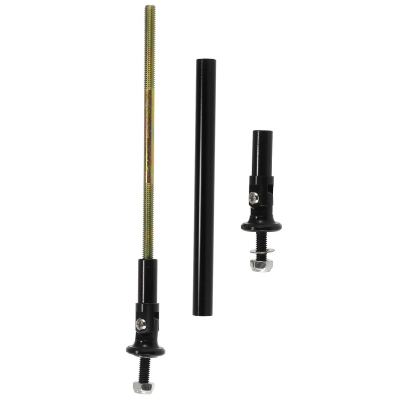 MACHSWON 2pcs Front Rear Bumper Lip Splitter Strut Rod Adjustable