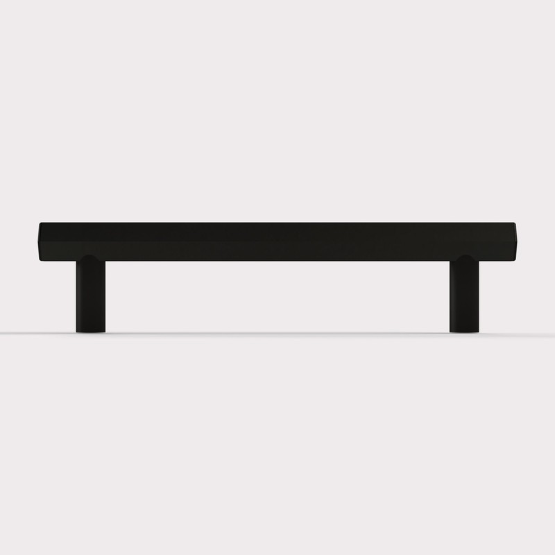 Modern Contemperary Hexagon Black Cabinet Pull Handles for Door, Cupboards
