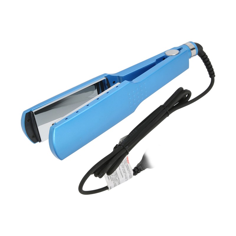 45mm Panel Dual Use Hair Straightener Curler Negative Ion Adjustable