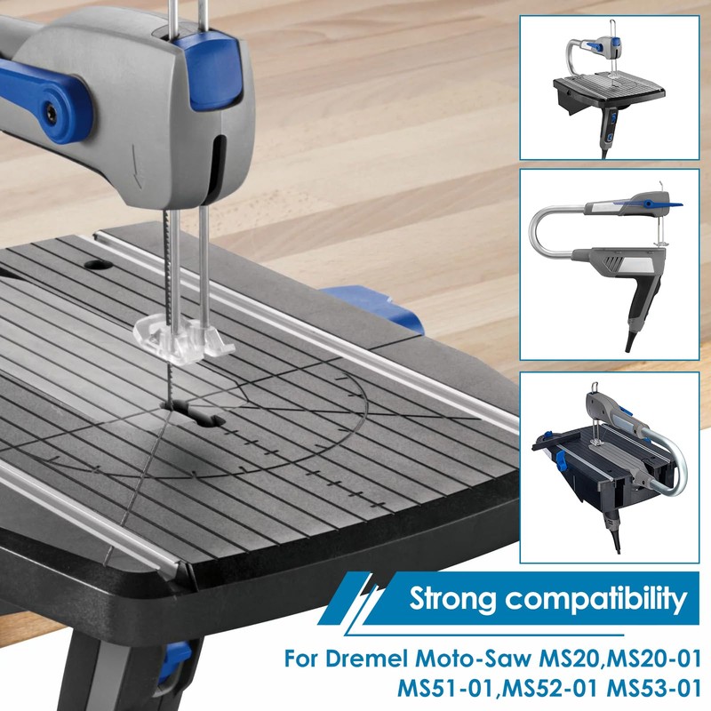 60Pcs Pin End Scroll Saw Blade Set Compatible with MS20