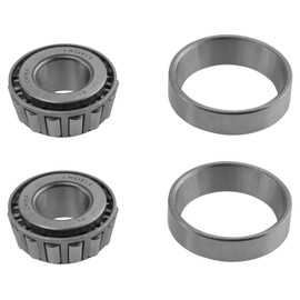 Front Outer Wheel Bearing Pair Set of 2 for Alfa Romeo Chevy Ford Jeep