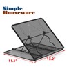 Simple Houseware Mesh Laptop Stand with 11-Levels Adjustable Ventilated Computer