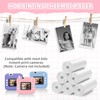 6 Rolls Thermal Printer Paper for Kids Instant Print Camera,