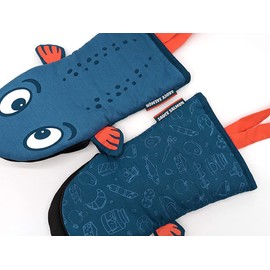 Oven Mitt 2-Pack I Cute Oven Mitts I Funny Oven Mitts | Pot Holders | Stocking Stuffers | Heat Resistant Gloves I Kitchen Companion I Puppet