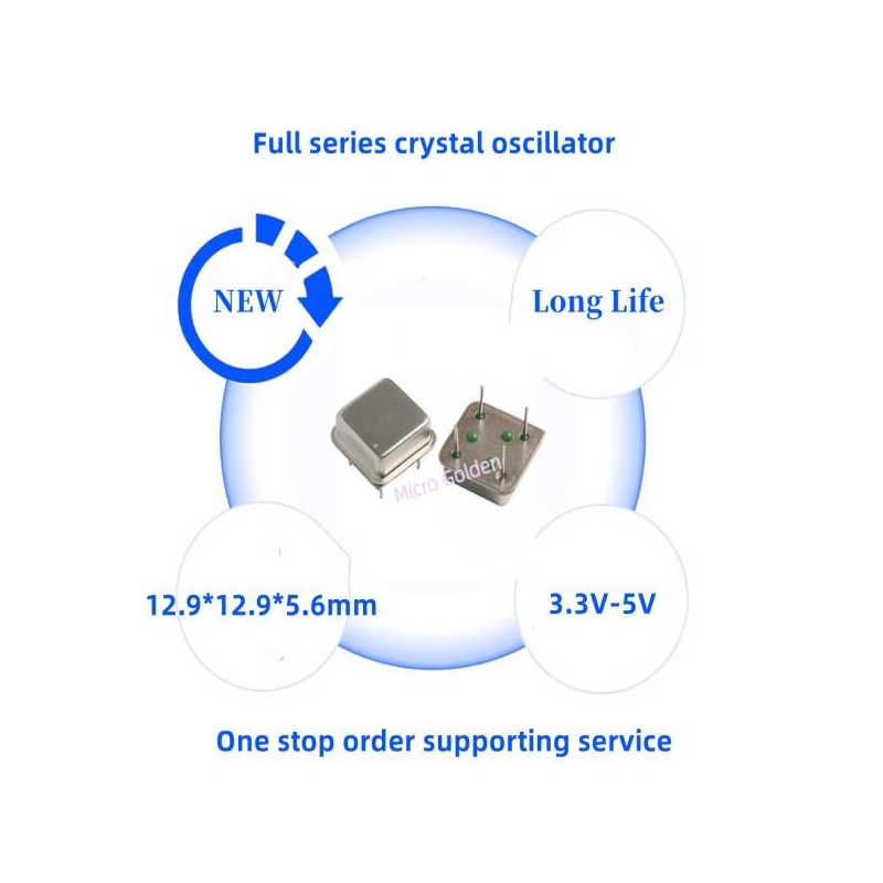 Square (5 개) Square Active Crystal OSC DIP-4PIN 1MHZ 20Mhz