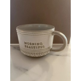 Hearth and Hand with Magnolia WHITE Morning BEAUTIFUL Mug / Cup  NEW WINTER 2022