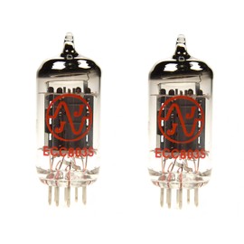 JJ ECC803/12AX7 Long Plate Preamp Tube 2 Pack Bundle