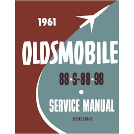 1961 Oldsmobile Delta 88 Ninety Eight Shop Service Repair Manual Book Engine