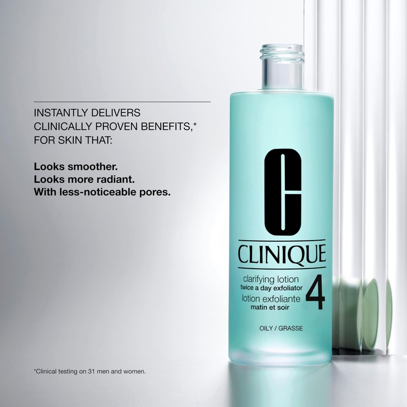 Clinique 3-Step Clarifying Lotion Face Exfoliator 4 | With Witch